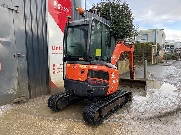 Used Kubota U27-4 2.7t Mini Excavator