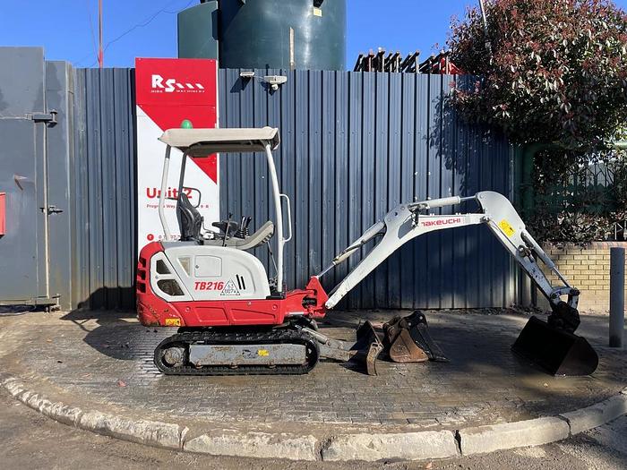 Used Takeuchi TB216 Mini Excavator
