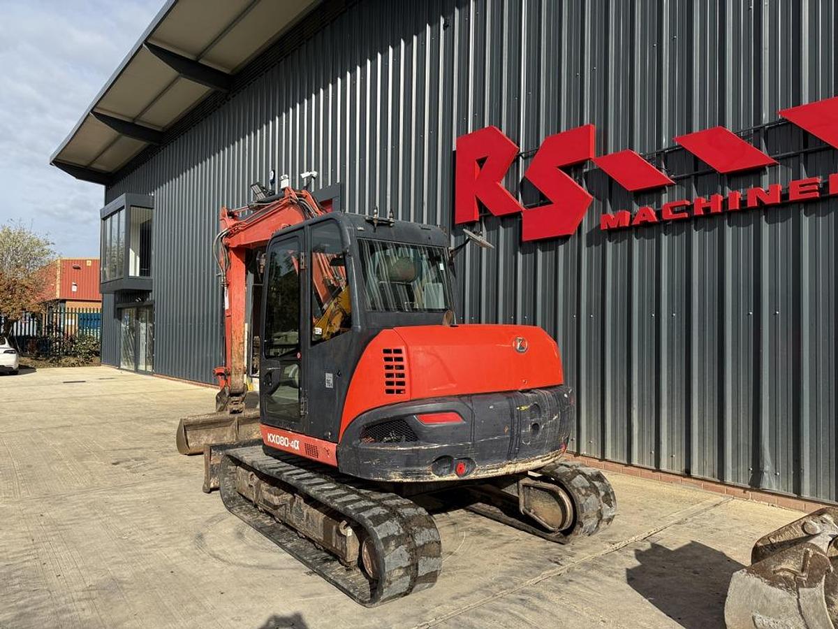 Used Kubota KX080-4 8t Mini Excavator