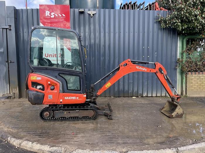 Used Kubota KX016-4 1.6t Mini Excavator