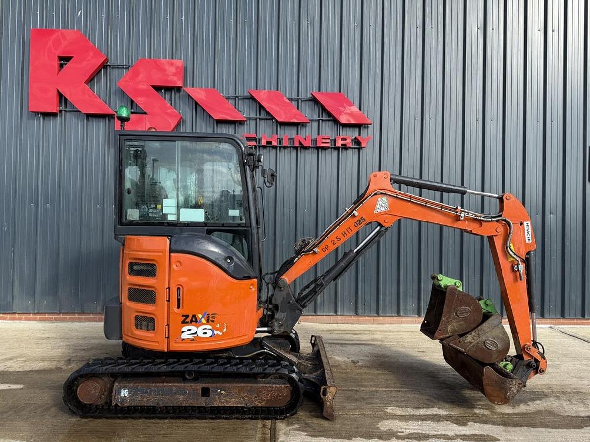 Used Hitachi ZX26 U-6 2.7t Mini Excavator