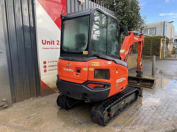 Used Kubota KX027-4 2.7t Mini Excavator