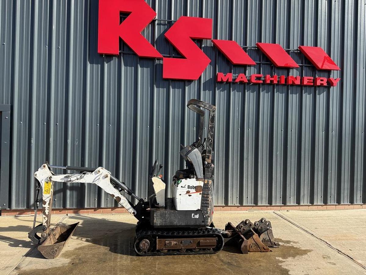 Used Bobcat E10 1t Micro Excavator
