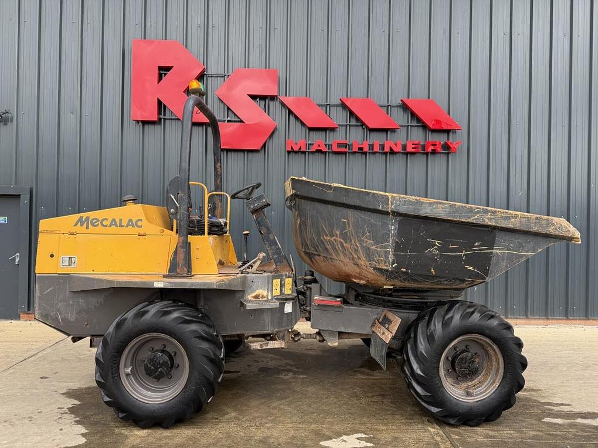 Used Mecalac TA6s 6t Swivel Dumper