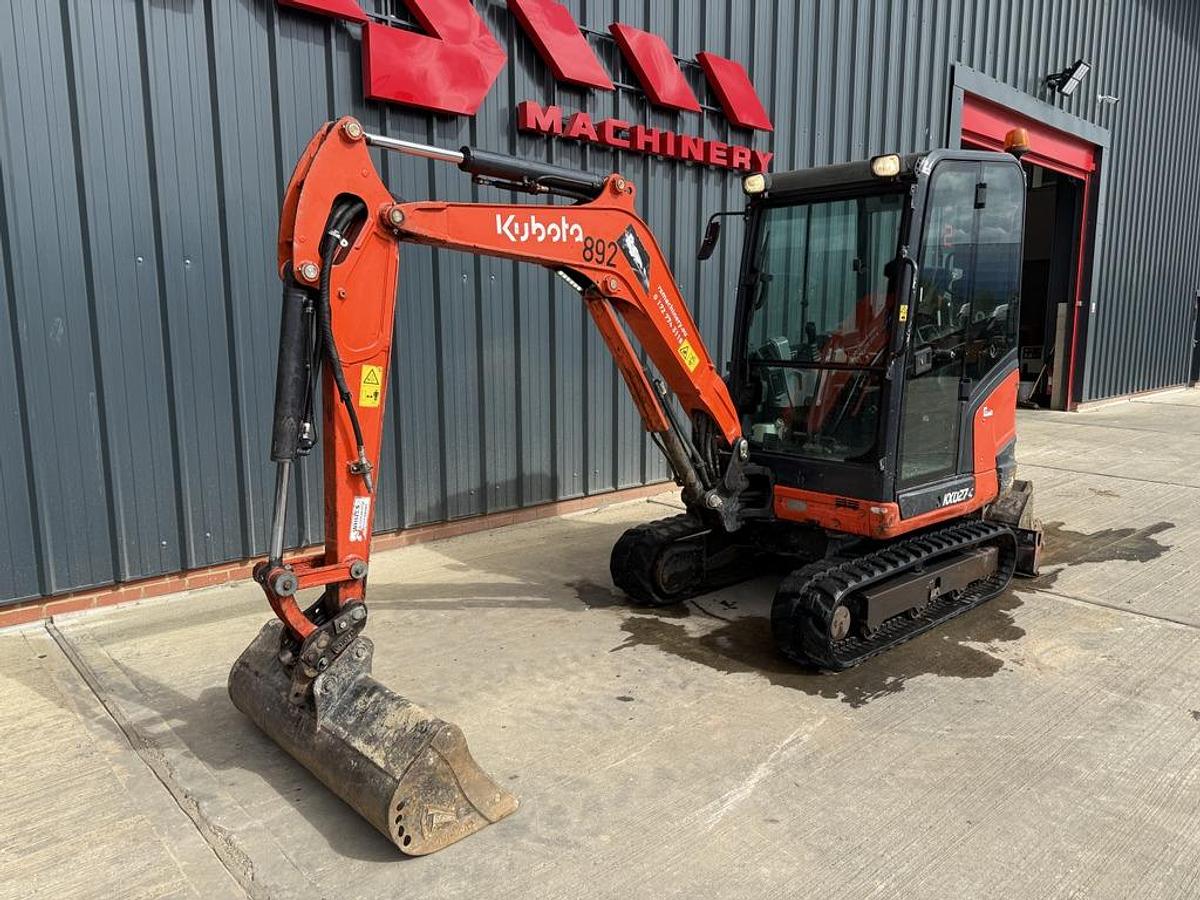 Used Kubota KX027-4 2.7t Mini Excavator