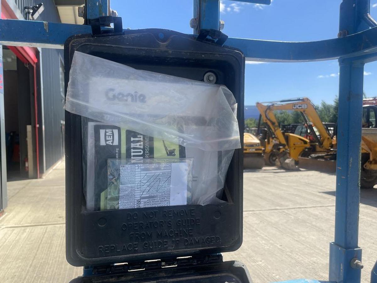 Used Genie GS2632 10m Electric Scissor Lift