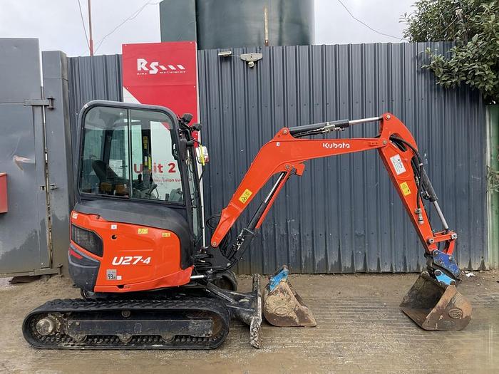 Used KUBOTA U27-4 Mini Excavator