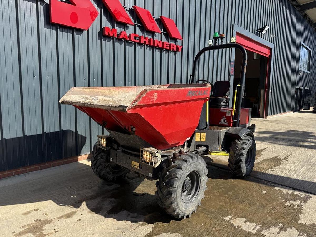 Used Mecalac TA3s 3 Ton Swivel Dumper