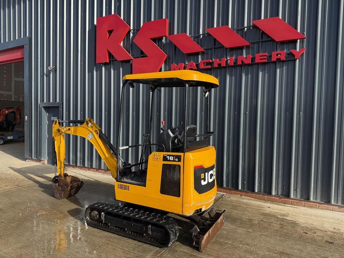 Used JCB 16C-1 1.6t Mini Excavator