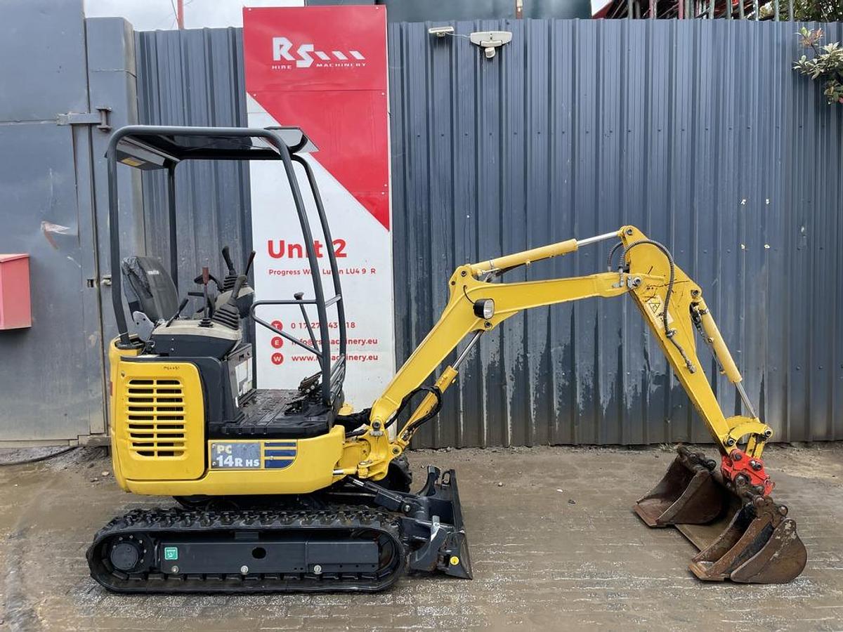 Used Komatsu PC14R-3 HS 1,7t Mini Excavator