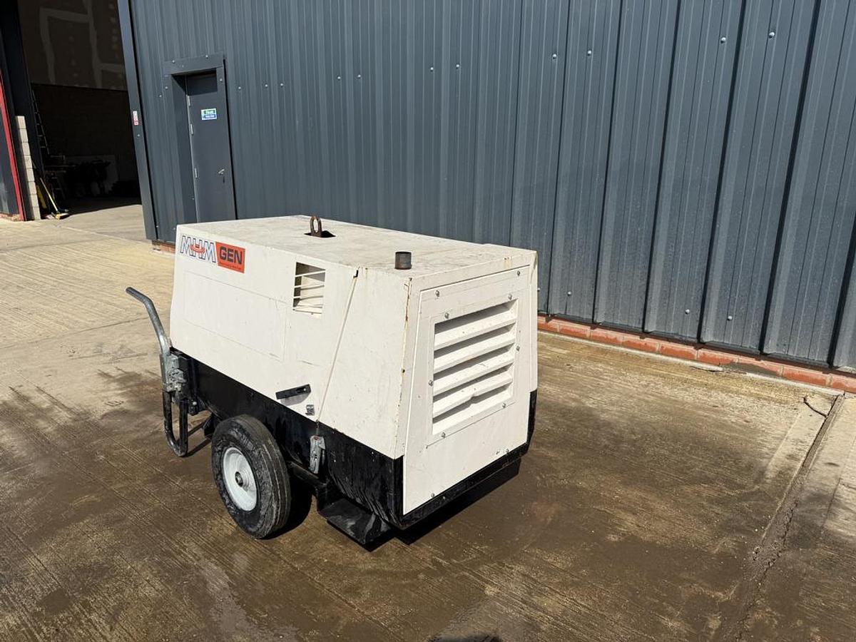 Used MHM MG 10000 SSKH-V 10 kVA Diesel Generator