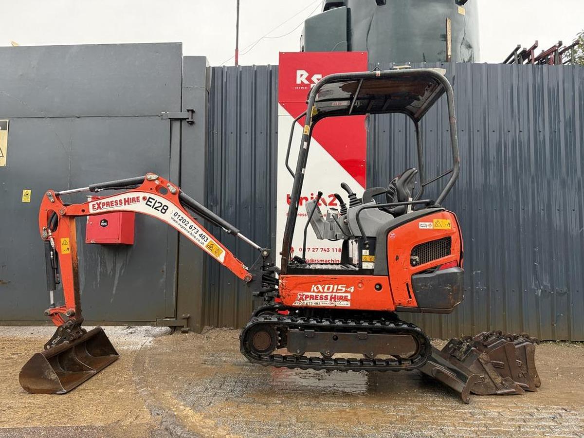 Used Kubota KX015-4 1.5t Mini Excavator