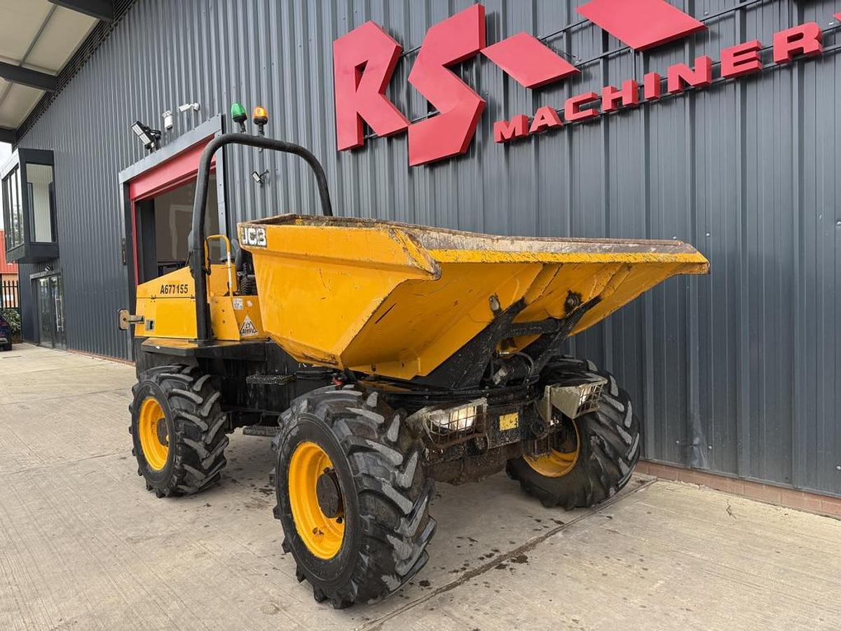 Used JCB 6TST 6 Ton Swivel Dumper