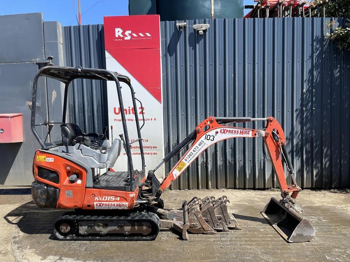 Used Kubota KX015-4 1.5t Mini Excavator