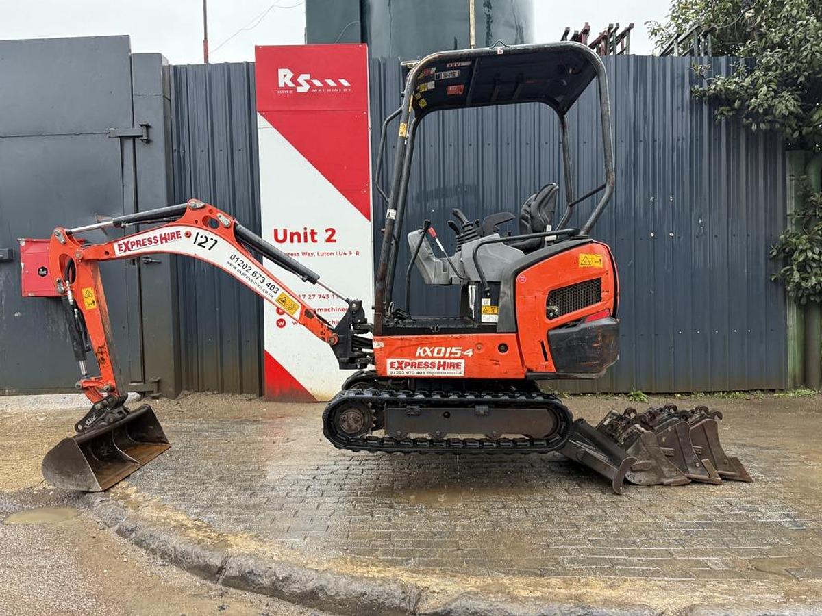 Used Kubota KX015-4 1.5t Mini Excavator