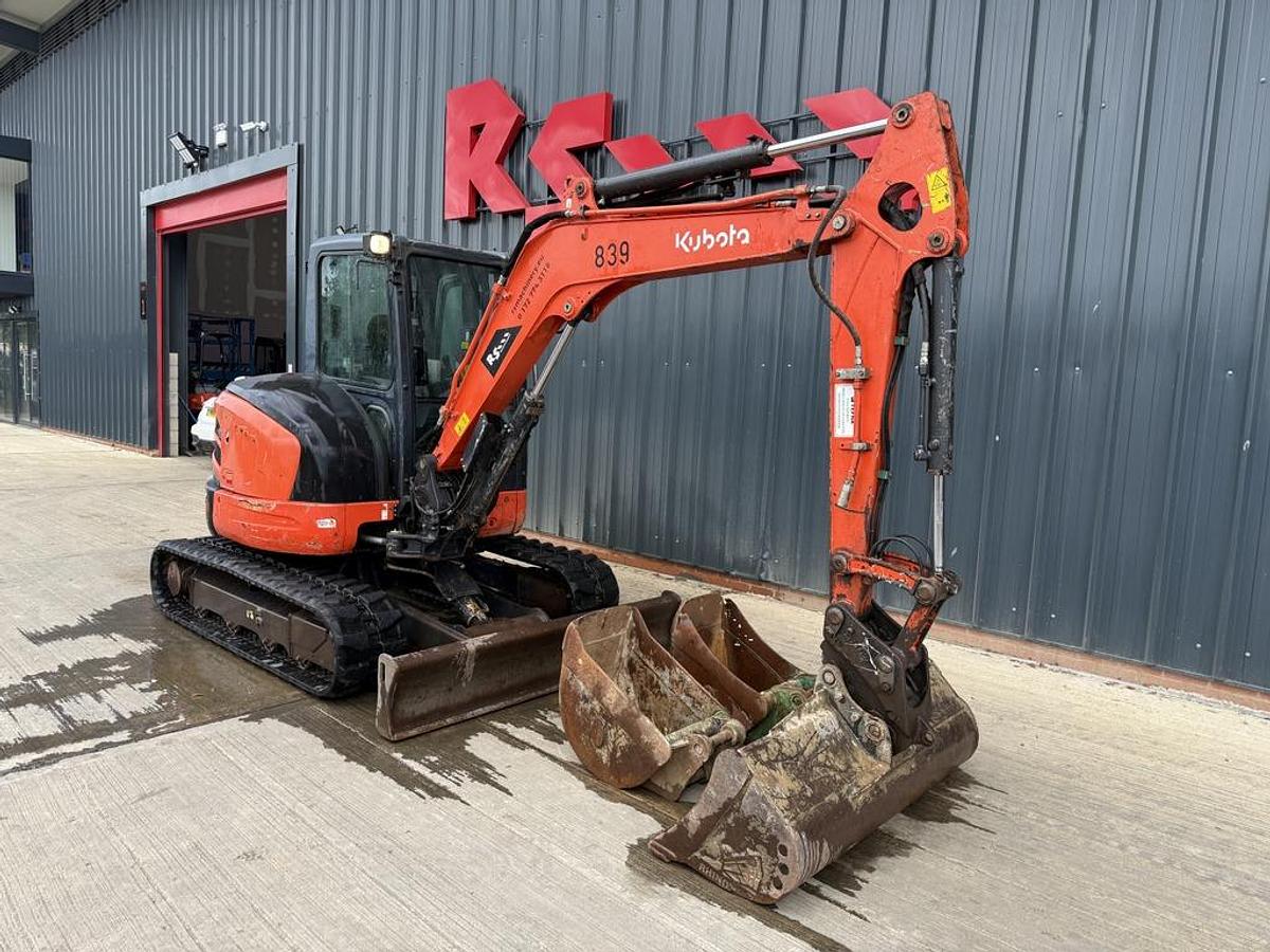 Used Kubota U48-4 5t Mini Excavator