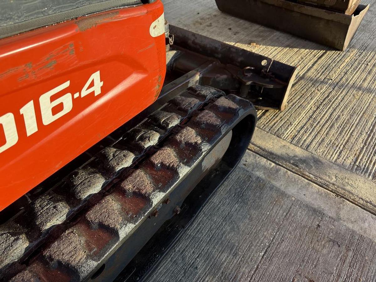 Used Kubota KX016-4 1.6t Mini Excavator