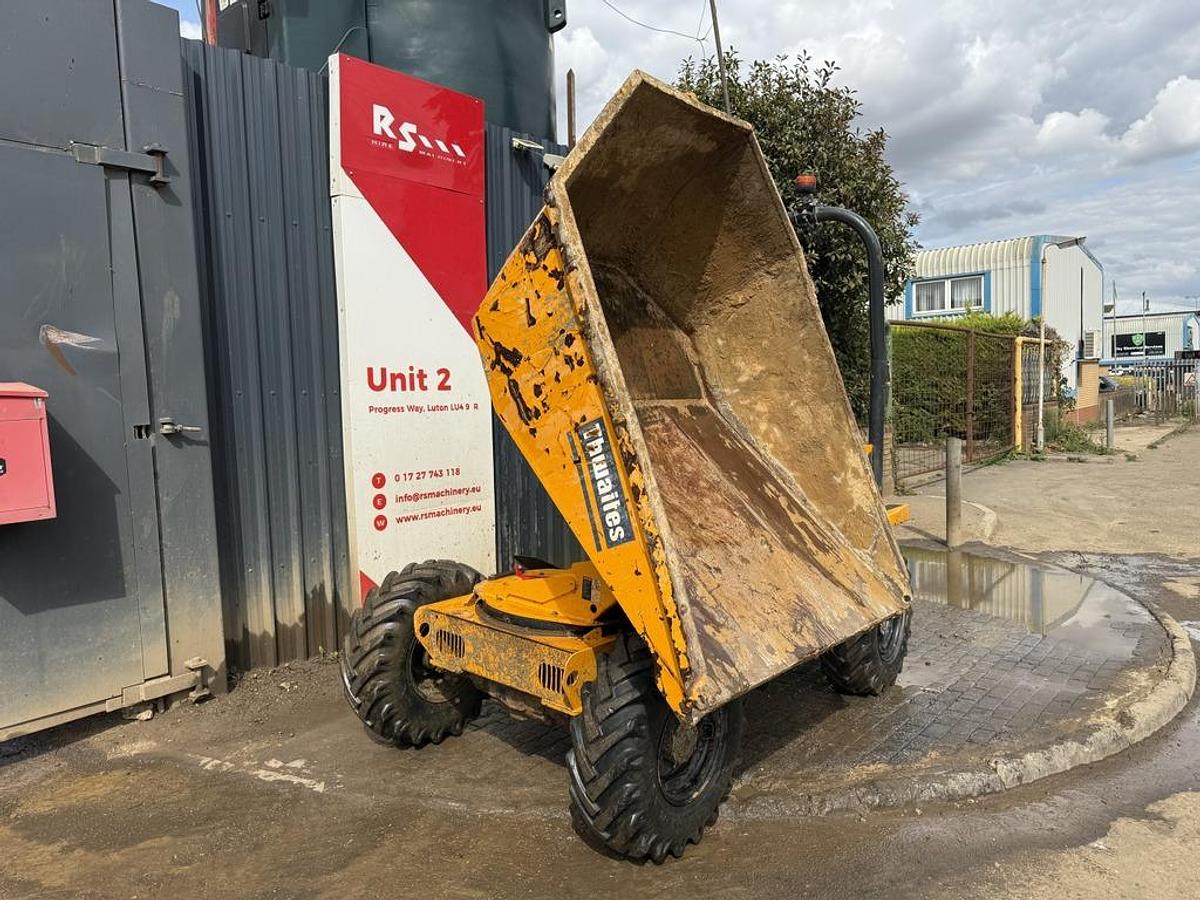 Used Thwaites 3 Tonne Swivel Dumper