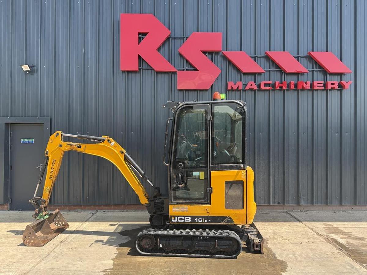 Used JCB 16C-1 1.7t Mini Excavator