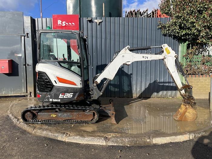 Used Bobcat E26 2.6t Mini Excavator
