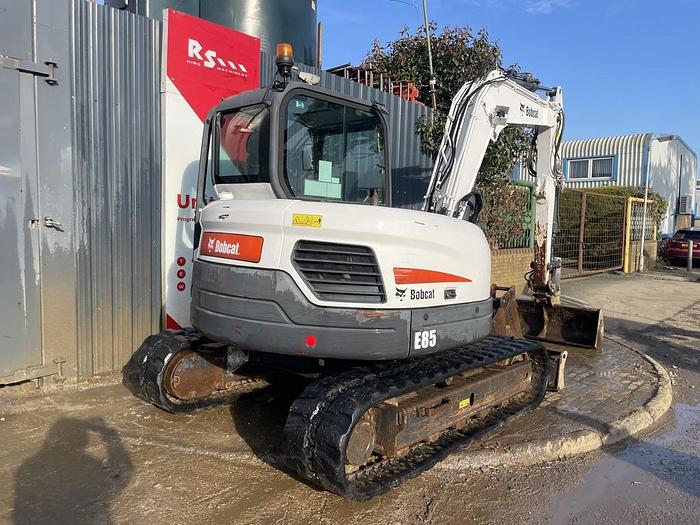 Used Bobcat E85 8.6t Midi Excavator
