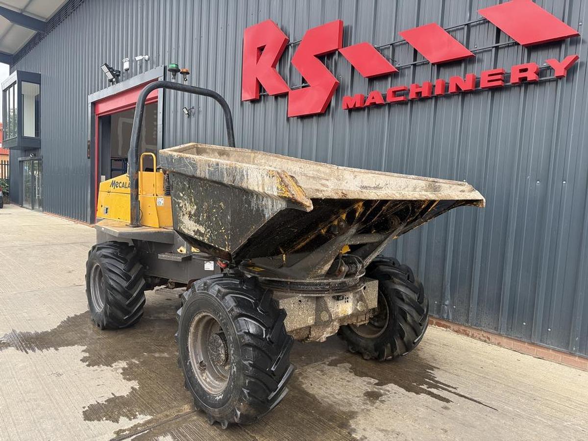 Used Mecalac TA6s 6t Swivel Dumper