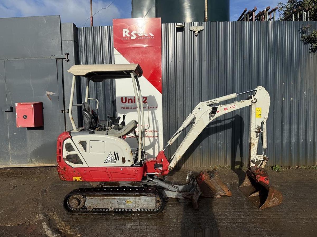 Used Takeuchi TB216 1.8t Mini Excavator