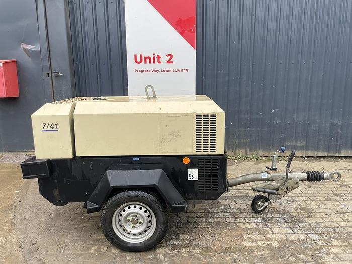 Used Doosan 7/41 4.0 m3/min Compressor