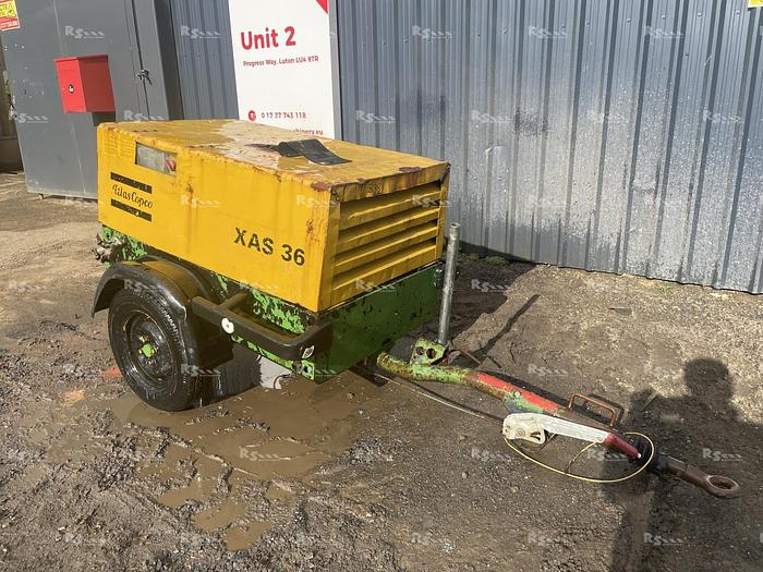 Used ATLAS COPCO XAS36