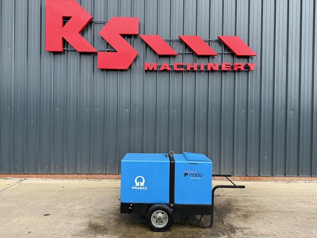 Used Pramac P11000 10 kVA Diesel Generator