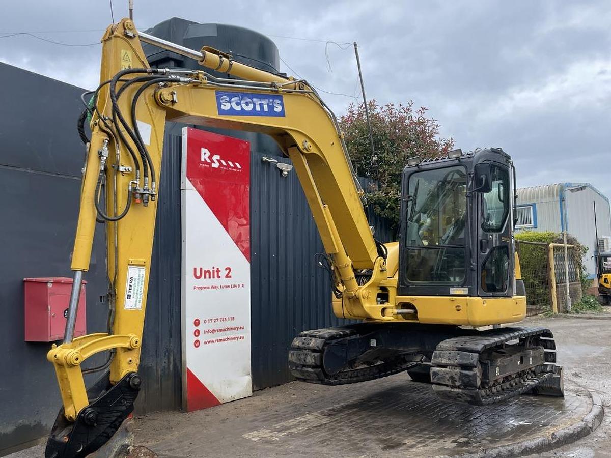 Used Komatsu PC80MR-3 8t Mini Excavator