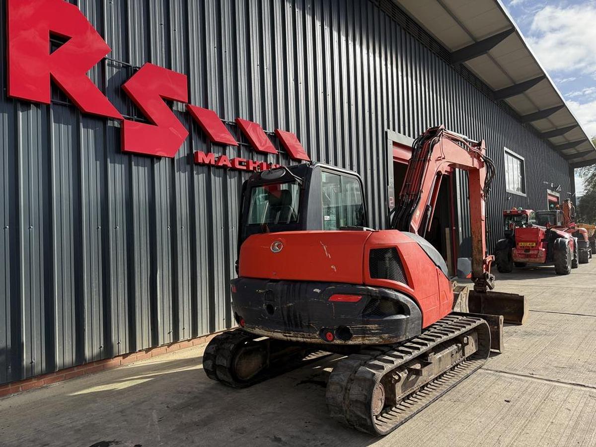 Used Kubota KX080-4 8t Mini Excavator