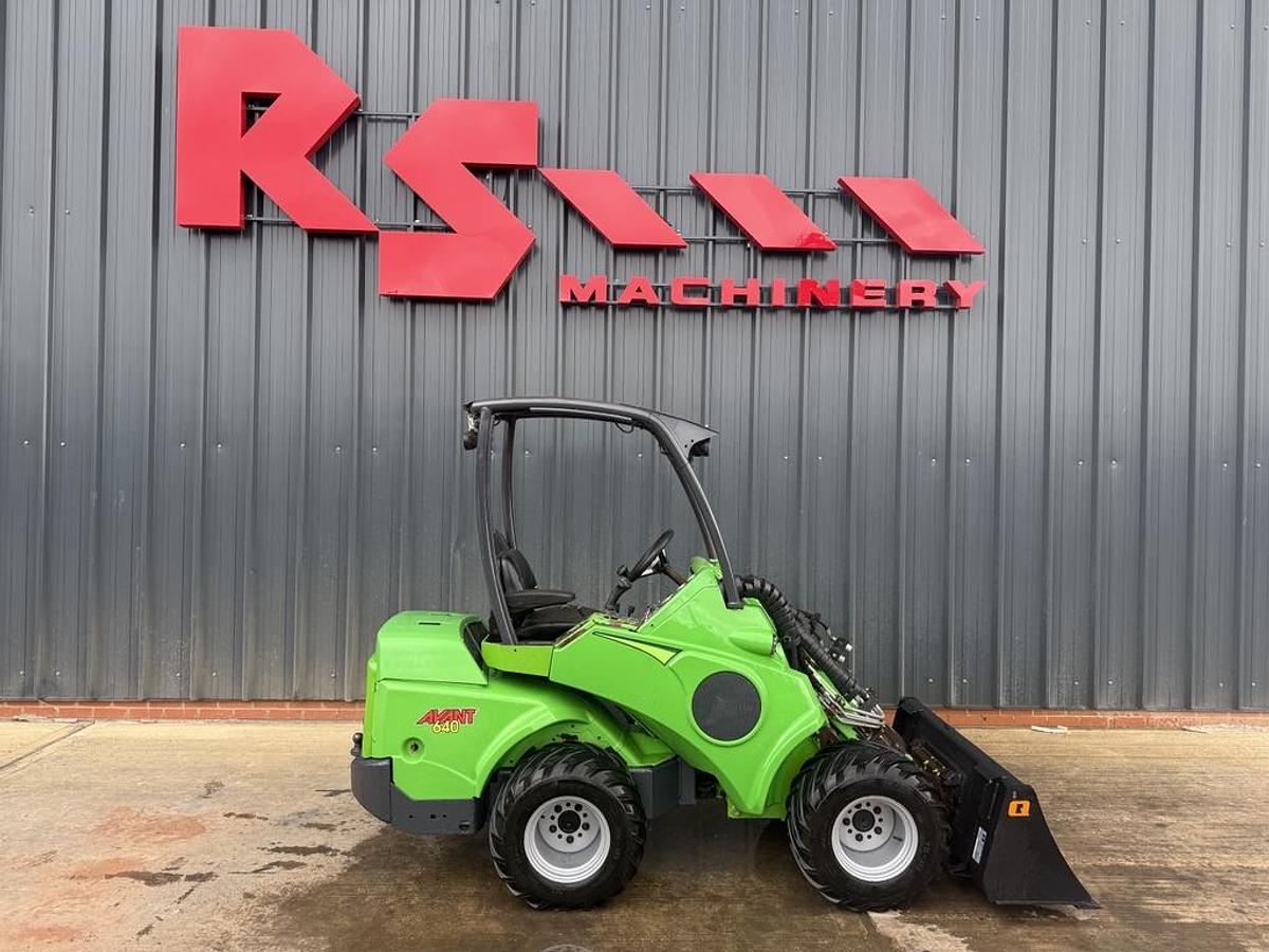 Used Avant 640 Telescopic Loader