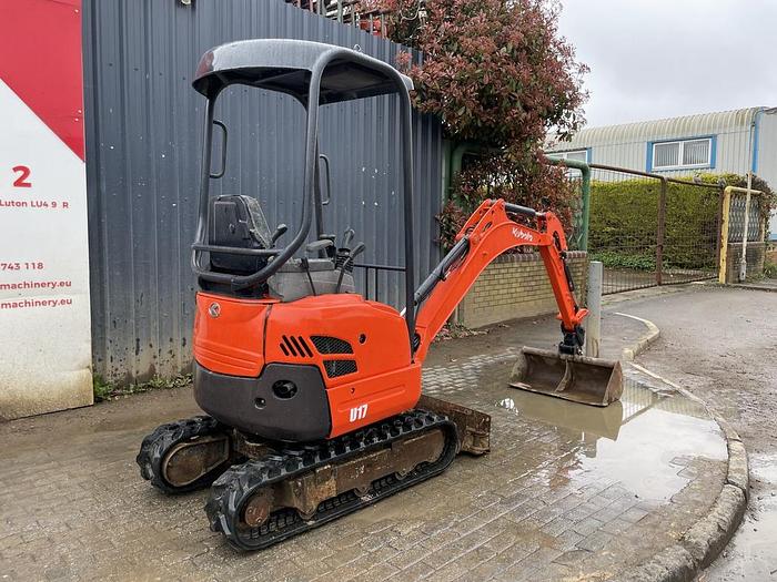 Used Kubota U17-3 1,7t Mini Excavator