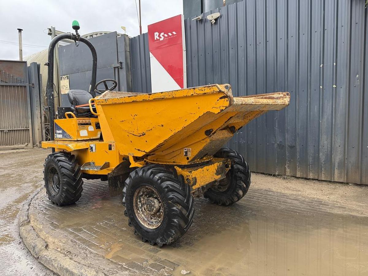 Used Thwaites 3 Tonne Hydrostatic Swivel Dumper