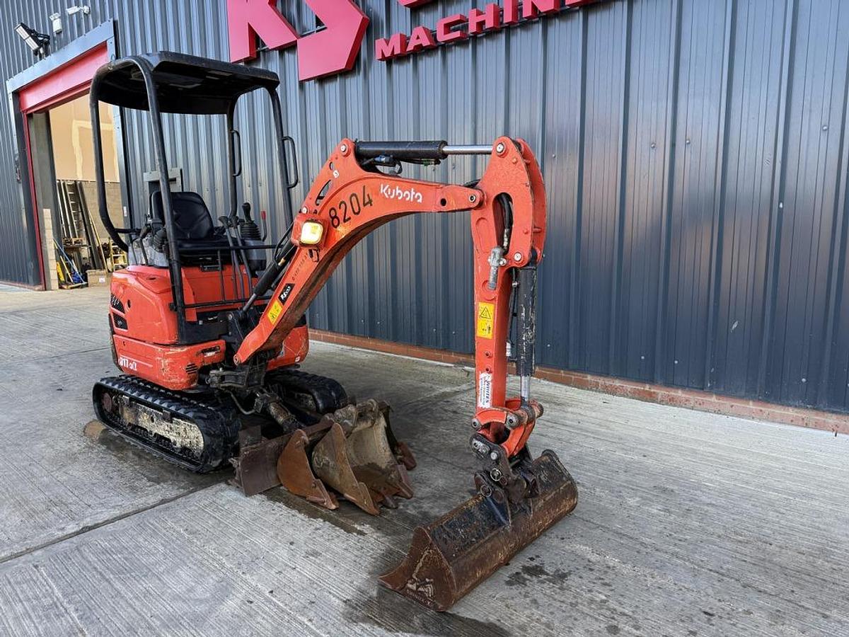 Used Kubota U17-3 1,7t Mini Excavator