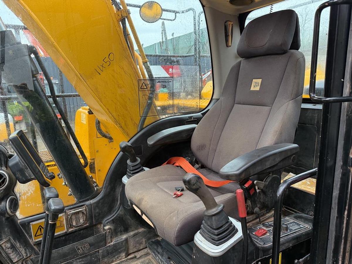 Used JCB JS145 LC 15t Tracked Excavator