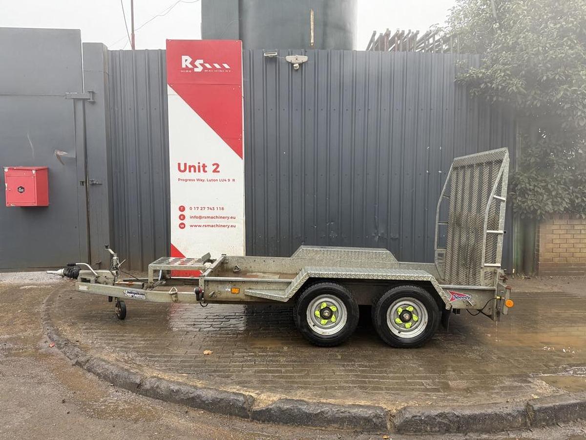Used Indespension PL2700 2.7t Plant Trailer