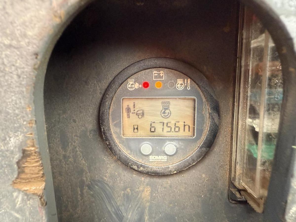 Used Bomag BMP 8500 Trench Roller