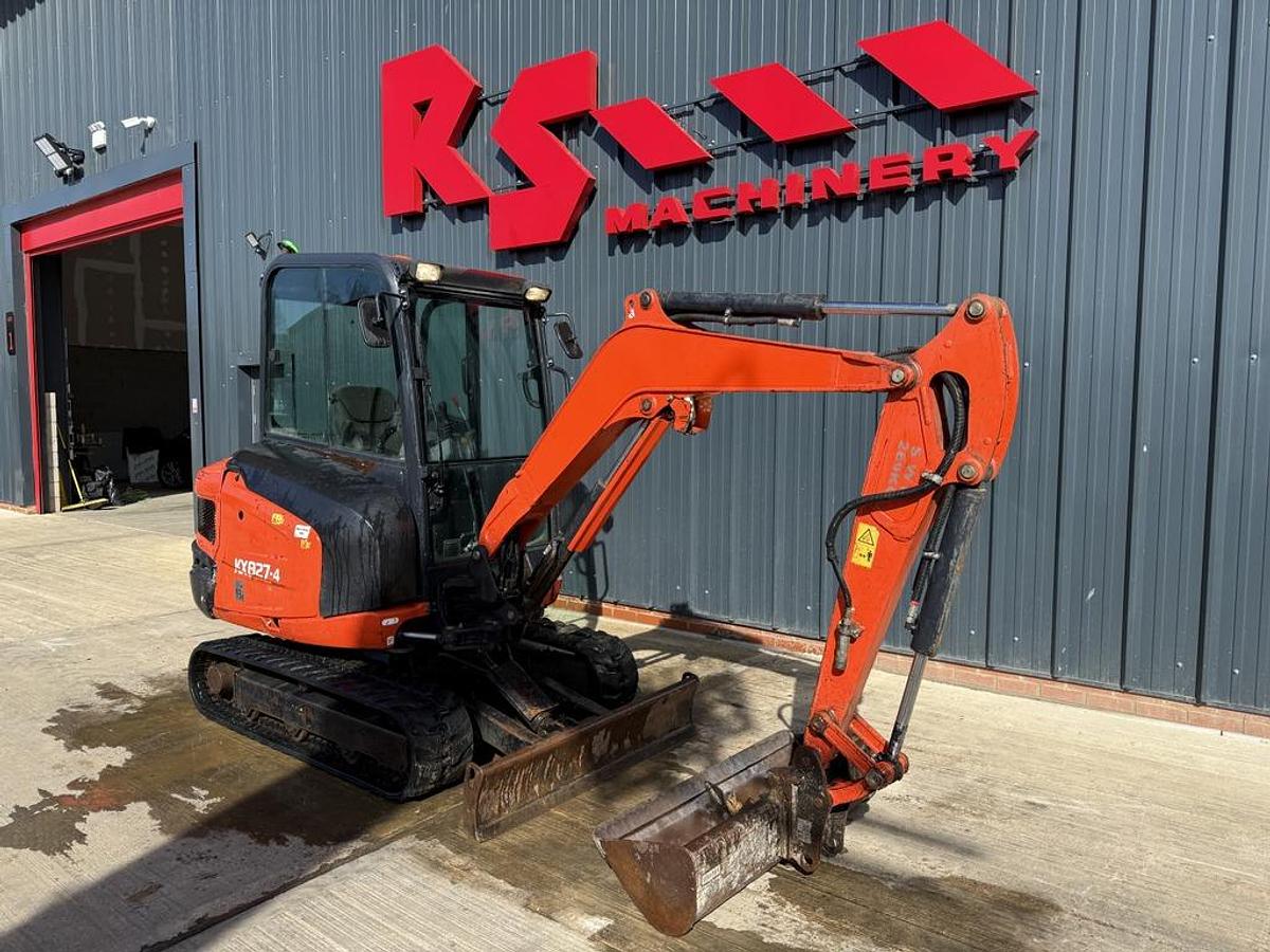 Used Kubota KX027-4 2.7t Mini Excavator