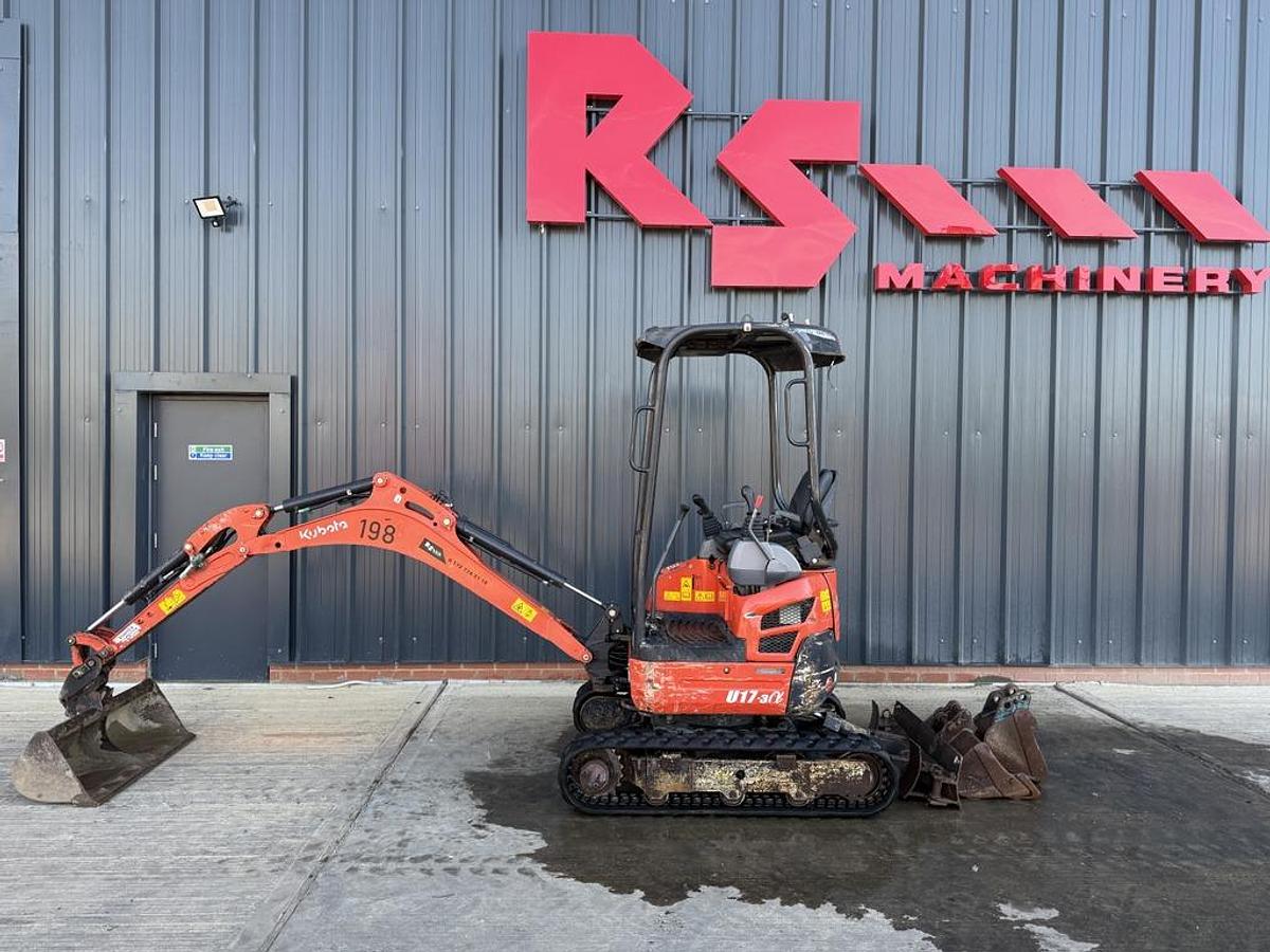 Used Kubota U17-3 1,7t Mini Excavator