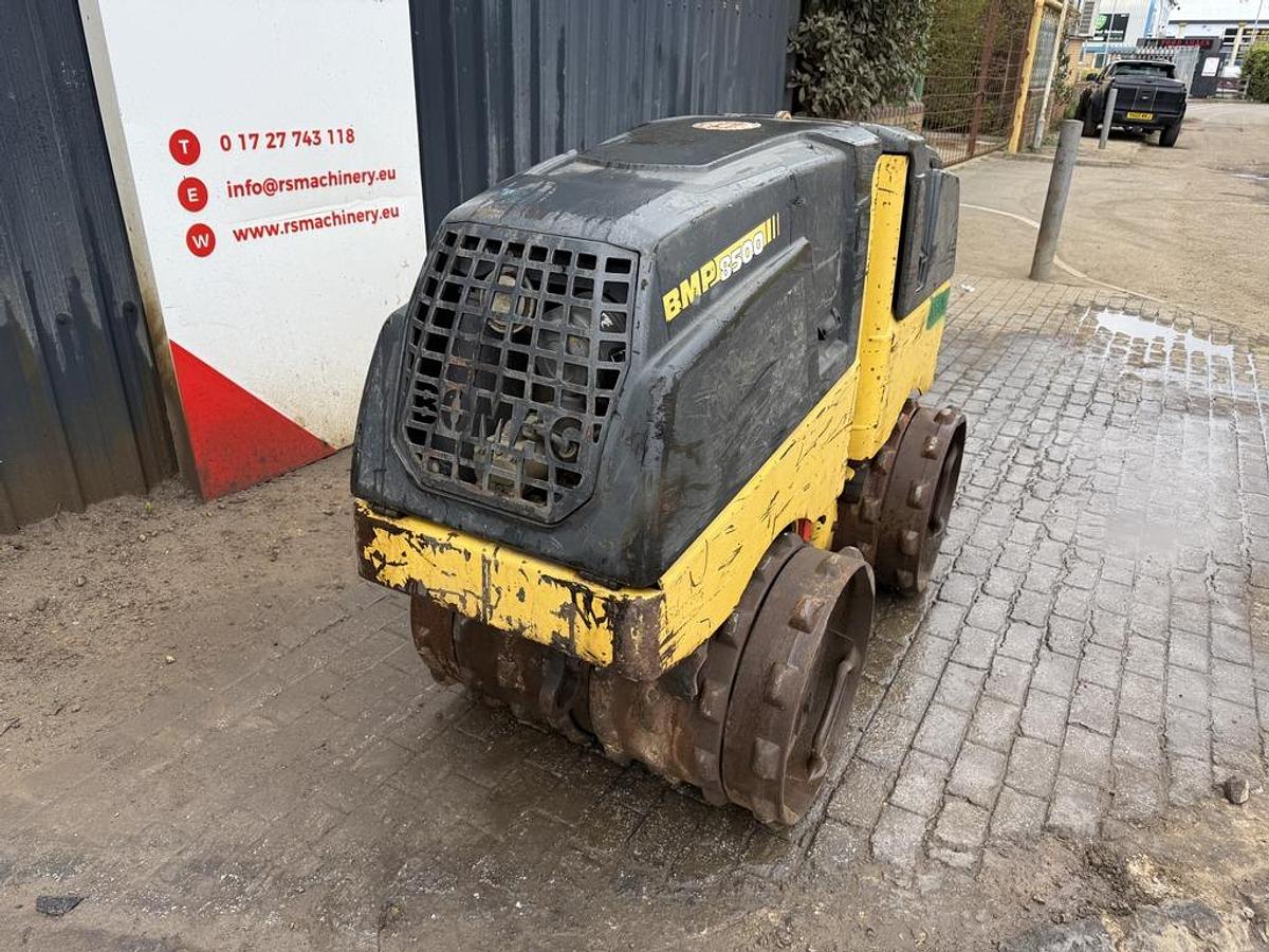 Used Bomag BMP 8500 Trench Roller