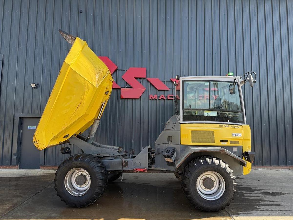 Used Wacker Neuson DV90 9t Dual View Swivel Dumper