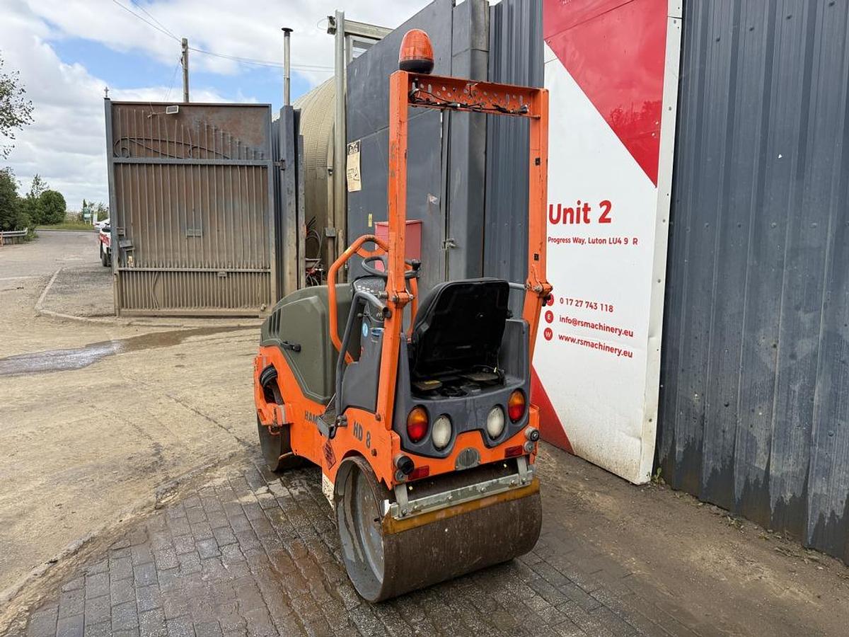 Used Hamm HD 8 1.6t Roller