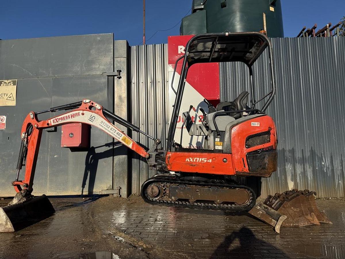 Used Kubota KX015-4 1.5t Mini Excavator