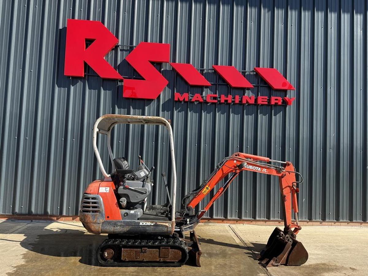 Used Kubota KX36-2 1.5t Mini Excavator