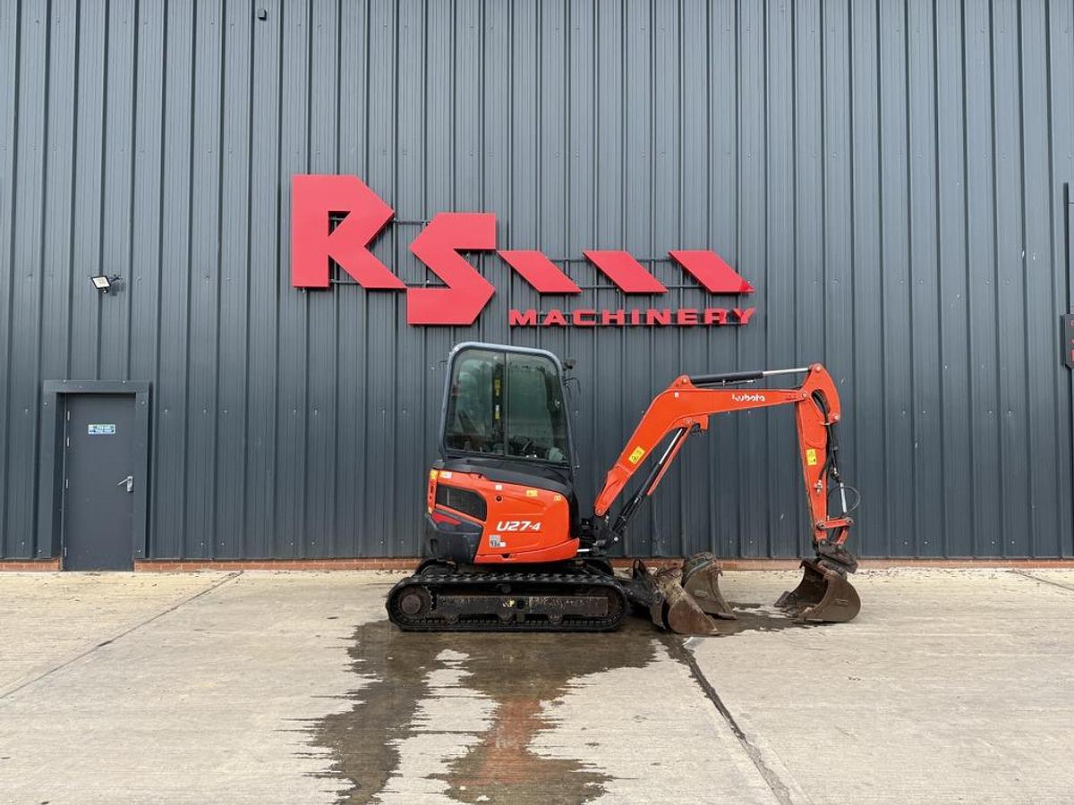Used Kubota U27-4 2.7t Mini Excavator