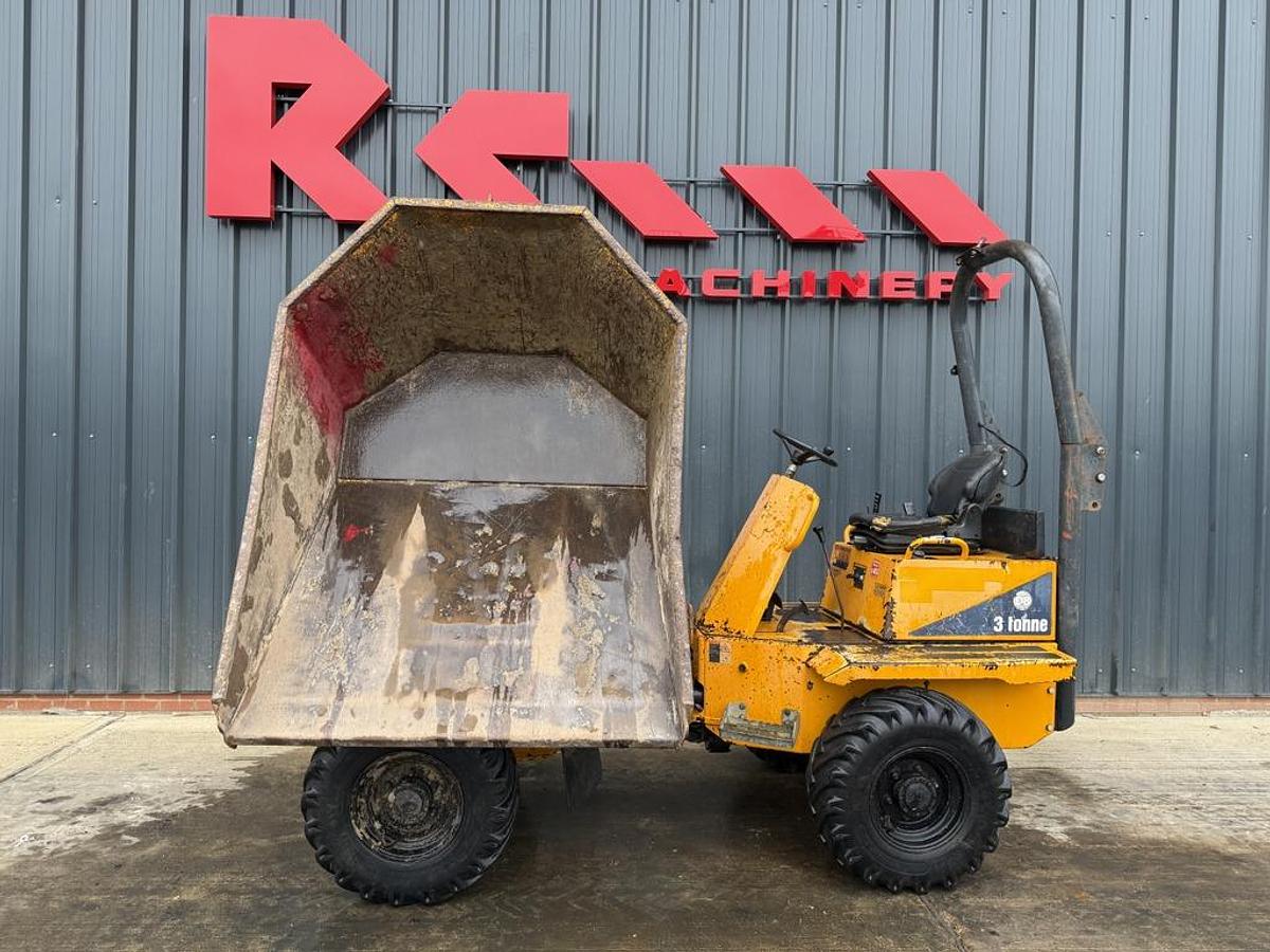 Used Thwaites 3 Tonne Swivel Dumper