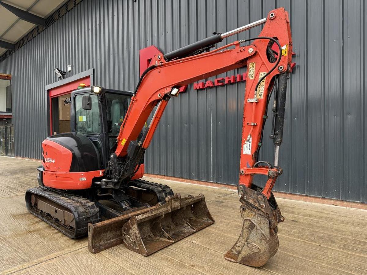 Used Kubota U55-4 5.4t Mini Excavator