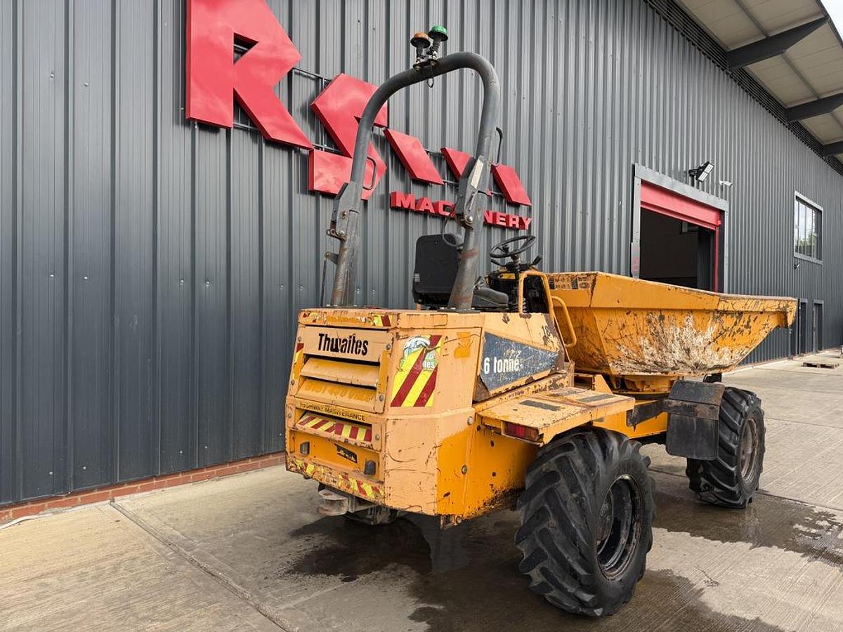 Used Thwaites 6 Tonne Swivel Dumper